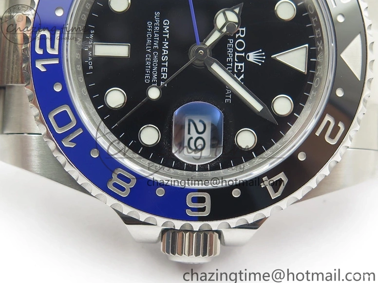 MiroTime 0512 Versatile GMT-Master II 116710 BLNR Black Blue Ceramic 904L Steel VRF 1:1 Best Edition VR3186 CHS V3 (CF Bezel) 2497